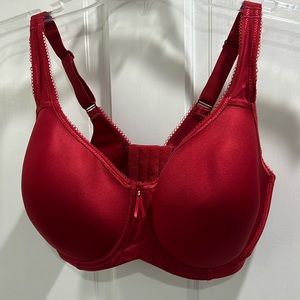Red Basic Beauty Spacer T-Shirt Bra